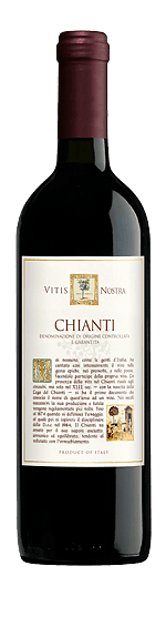 Vitis Nostra Chianti DOCG 2018 Sangiovese 100% Sangiovese Toscana