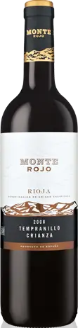 Monte Rojo Rioja Crianza 2008 Tempranillo