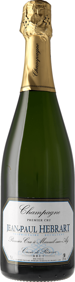 Champagne Jean-Paul Hebrart Cuvée de Reserve Brut 1er Cru Pinot Noir