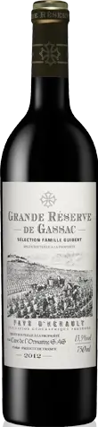 Grande Réserve de Gassac Rouge 2012 Cabernet Sauvignon