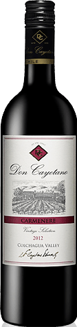 Don Cayetano Carmenère 2012 Carménère