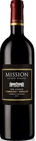Mission Estate The Avenue Cabernet Sauvignon Merlot 2010 Cabernet Sauvignon