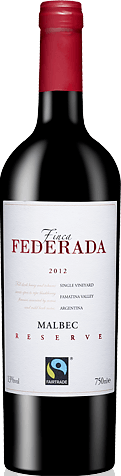Federada Fairtrade Malbec Reserve 2012 Malbec