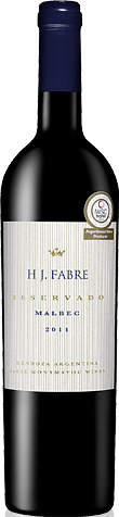 HJ Fabre Gran Reservado Malbec 2011 Malbec