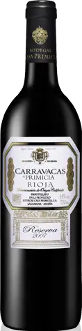 Primicia Carravacas Rioja Reserva 2007 Tempranillo