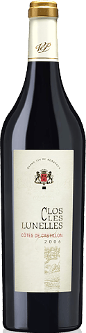 Clos les Lunelles Côtes de Castillon 2006 Merlot