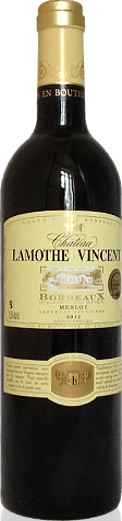 Château Lamothe Vincent Bordeaux Rouge 2012 Merlot