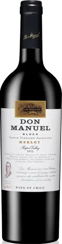 Los Rosales Don Manuel Reserva Merlot 2012 Merlot