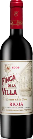 Finca de la Villa Rioja 2008 Tempranillo