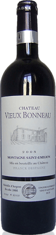 Château Vieux Bonneau Montagne Saint Emilion 2010 Merlot