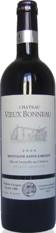 Château Vieux Bonneau Montagne Saint Emilion 2010 Merlot