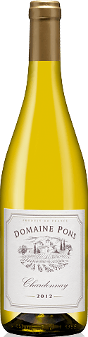 Domaine Pons Chardonnay 2012 Chardonnay