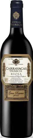 Carravacas De Primicia Gran Reserva 2005 Tempranillo
