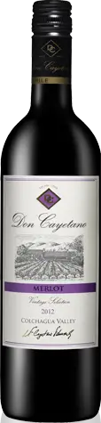 Don Cayetano Merlot 2012 Merlot
