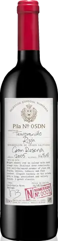 Selección Especial Numerada 3 Gran Reserva 2005 Tempranillo