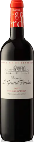 Château Le Grand Verdus Rouge 2010 Merlot
