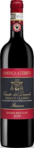 Canonica A Cerreto 'Canto Del Diavolo' Riserva 2010 Sangiovese