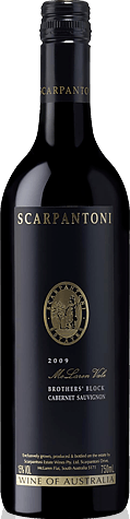 Scarpantoni Brothers' Block Cabernet Sauvignon Cabernet Sauvignon