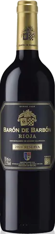 Barón de Barbón Reserva 2008 Tempranillo