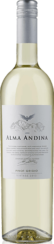 Alma Andina Pinot Grigio 2013 Pinot Grigio
