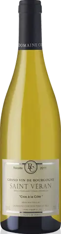 Christophe Cordier Clos À La Côte 2011 Chardonnay