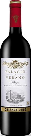Palacio De Verano Crianza 2009 Tempranillo