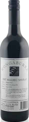 Wongaburra Malbec Shiraz 2007 Blend