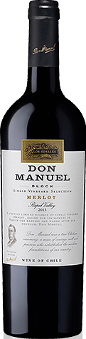 Los Rosales Don Manuel Reserva Merlot 2013 Merlot