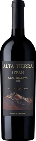 Alta Tierra Syrah Gran Reserva 2012 Shiraz-Syrah