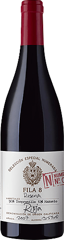 Selección Especial Numerada 7 Reserva 2007 Tempranillo
