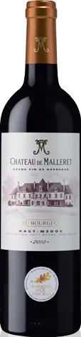 Chateau De Malleret Haut-Medoc Cru Bourgeois 2010 Blend