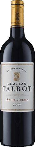 Chateau Talbot St Julien 4Eme Cru Classe 2009 Blend