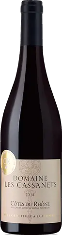 Domaine Les Cassanets Cotes Du Rhone 2014 Grenache