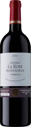 Château La Rose Montauran Bdx Aoc 2012 Merlot