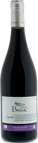 Domaine Bassac Syrah 2014 EKO Shiraz-Syrah