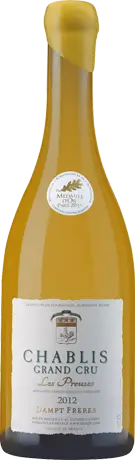 Dampt Chablis Gc Les Preuses 2012 Chardonnay