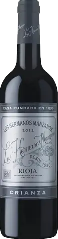 Los Hermanos Manzanos Rioja Crianza 2012 Tempranillo