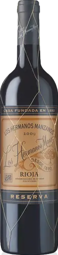 Los Hermanos Manzanos Reserva 2009 Net Tempranillo