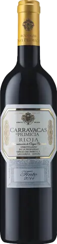 Carravacas De Primicia O/A Rioja 2014 Tempranillo