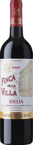 Finca De La Villa Gran Reserva 2000 Tempranillo