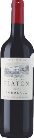 Chateau Platon Bordeaux Aoc 2014 Merlot