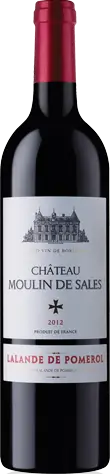 Château Moulin De Sales Lalande Pomerol 2012 Merlot