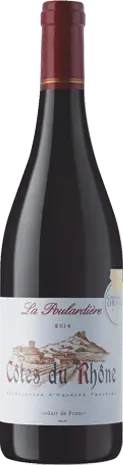 La Poulardiere Rouge Cotes Du Rhone 2014 Grenache