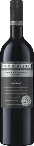 Bob Berton's 25Th Aniversary Shiraz 2015 Shiraz-Syrah