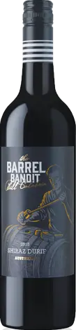 The Barrel Bandit Shiraz Durif 2015 Shiraz-Syrah