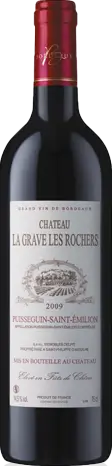 Chateau La Grave Les Rochers P-St-E 2009 Merlot