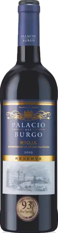Palacio Del Burgo Reserva 2010 Tempranillo