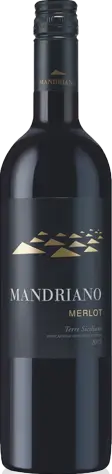 Mandriano Merlot Sicilia Igp 2015 Merlot
