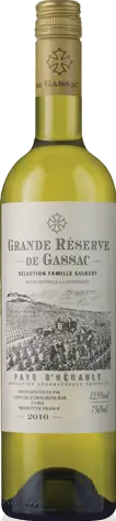 Grande Réserve de Gassac Blanc 2016 Chardonnay