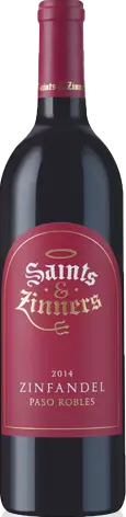 Saints & Zinners Zinfandel 2015 Zinfandel